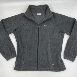 Columbia Benton Springs EUC Full Zip Fleece Jacket Lightweight Gorpcore Outdoor
